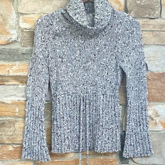 Knit Turtleneck Sweater - Picture 1 of 8